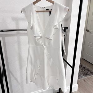BCBG Tyrah white dress